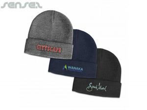 Werbeartikel Queens Wolle Bleand Beanies