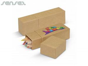 Werbeartikel Lernen Buntstift-Sets