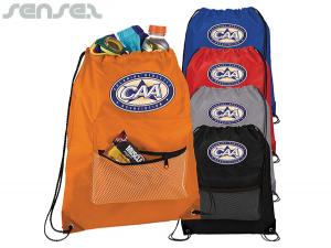 Werbeartikel Lincoln Kordelzug Sport mit Netztaschen