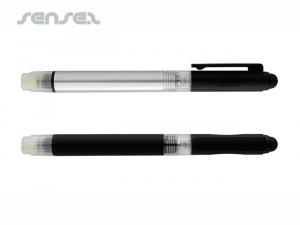 Werbeartikel 4-In-1 Stifte (Stylus, Textmarker, Taschenlampe)