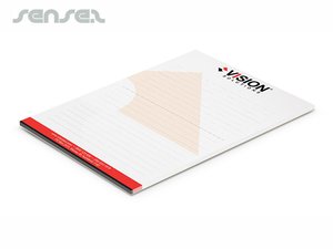 Promotional Farbige Notizbl&ouml;cke A6 - (50 Seiten)