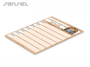 Promotional Farbige Notizbl&ouml;cke A5 (50 Seiten)