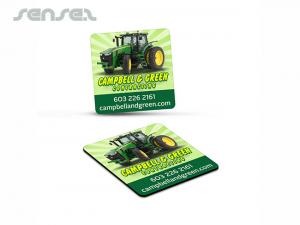 Werbeartikel K&uuml;hlschrankmagnete Quadratisch klein