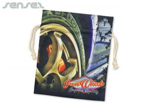 Werbeartikel Baumwoll Geschenkbeutel mit Kordelzug gro&szlig;