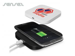 Werbeartikel Next Generation Wireless Chargers Quadratisch