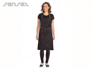 Werbeartikel Metropolitan Sch&uuml;rzen, L&auml;tzchen und Black