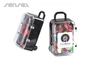 Werbeartikel Mit Jelly Bean gef&uuml;llte Gep&auml;ckreisetaschen (50g)