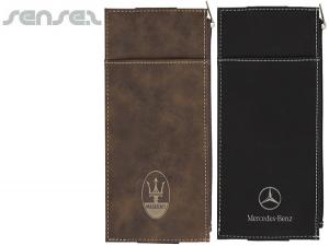 Werbeartikel Einzigartige Kunstleder Pen Und Tech K&ouml;cher