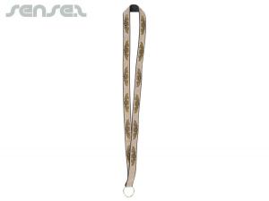 Werbeartikel Gold und Silber Glitter Lanyards