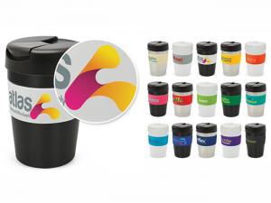 Werbeartikel Deeta Edelstahl Doppelwandige Kaffeetassen (340ml)