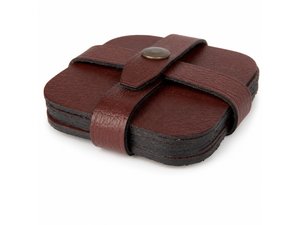 Promotional Australische Leder Coaster Sets (8er Set)