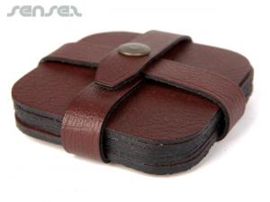 Australische Leder Coaster Sets (8er Set)