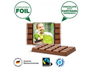 Werbeartikel Fairtrade Mini Schokoriegel (10g)