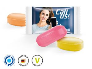 Werbeartikel Flowpack Bonbons (Fruchtmischgeschmack)