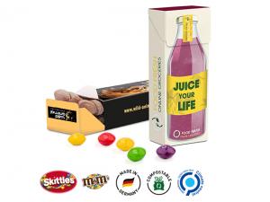Werbeartikel Schlanke Schachteln mit Mini-Bonbons (25 g)
