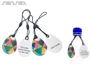 Promotional Matt Tear Drop Schl&uuml;sselanh&auml;nger