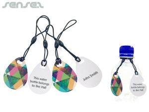 Werbeartikel Matt Tear Drop Schl&uuml;sselanh&auml;nger