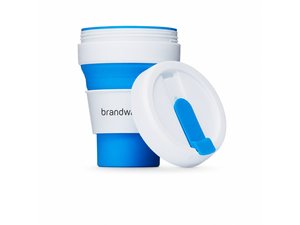 Promotional Zeffa Collapsible Becher 355ml