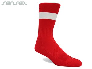 Promotional Benutzerdefinierte gewebte Sport Socken