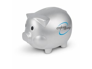 Promotional Silberne Sparschweine