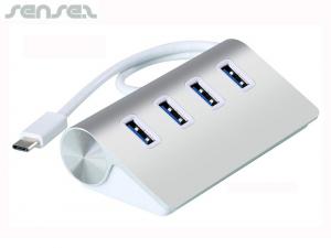 Werbeartikel Quad 4 X USB-Adapterport-Hubs