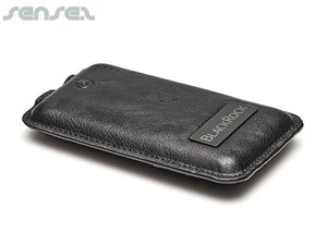 Promotional Executive PU-Leder-Powerbanks 8000 mAh