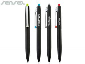Werbeartikel Accent Matt Black Rubberised Pens
