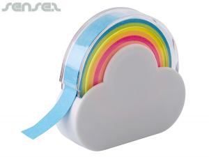 Werbeartikel Rainbow Memo Tape Dispensers