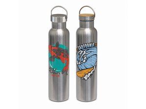 Promotional Jala Stainless Bamboo Thermo Drink Trinkflaschen 650ml