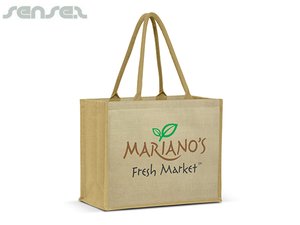 Promotional Bertha Juco Natural Eco Jutes&auml;cke