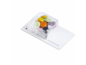 Promotional Schokoladenbohnen-Visitenkarten (14g)