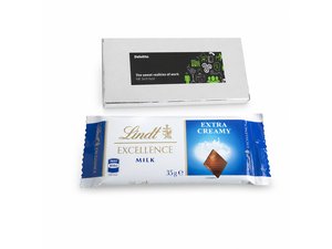 Promotional Lindt Schokoladenriegel In Box (35g)