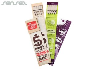 Promotional Flourish 5 Stick Bookmarks