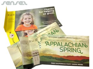 Promotional Flourish 3 Stick Postkarten