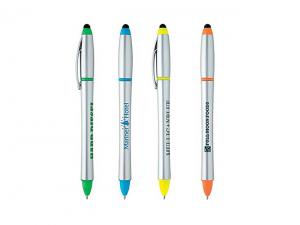 Werbeartikel Dexta Silver Stylus Textmarker