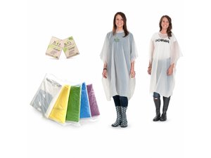Promotional Kompostierbare Eco-Event-Regenponchos