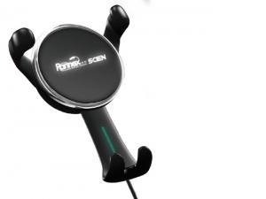 Werbeartikel Drahtlose LED-Autoladeger&auml;t-Telefonhalter