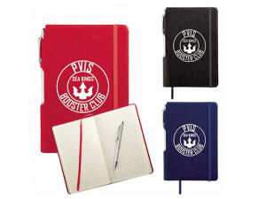 Werbeartikel Texas Notebooks mit Metallstift (A5)