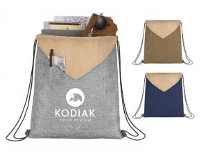 Werbeartikel Weber Heather Drawstring Rucks&auml;cke