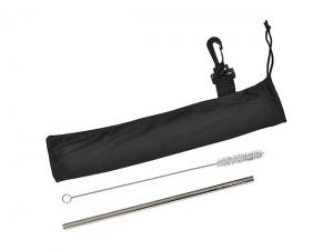 Werbeartikel Gravierte Edelstahlstrohhalme