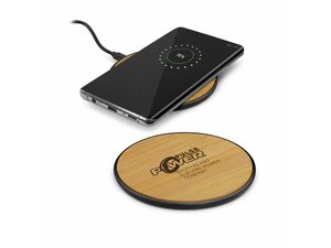 Promotional Corporate Bamboo Wireless Ladeger&auml;te