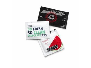 Promotional Sachets - Refresher Towels