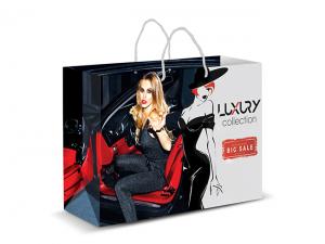 Werbeartikel Laminierte farbig bedruckte Papiert&uuml;ten (Lrg)