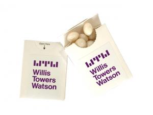 Werbeartikel Enviro Karton mit Pfefferminzbonbons (25g)