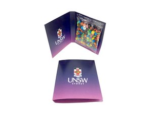 Promotional M &amp; M Chocolate Geschenkkarten (50g)