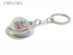 Promotional twisting keyring
