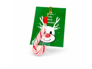 Promotional Petite Candy Cane Karten