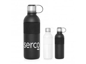 Promotional Sportgriff doppelwandige Edelstahlflaschen (600ml)