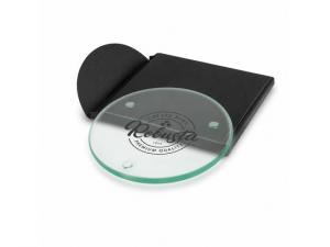 Promotional Runde Klarheitsglasuntersetzer Singles