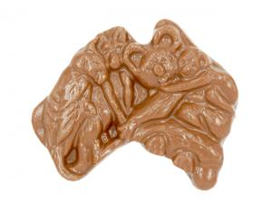 Werbeartikel Australia Animal Map Chocolates